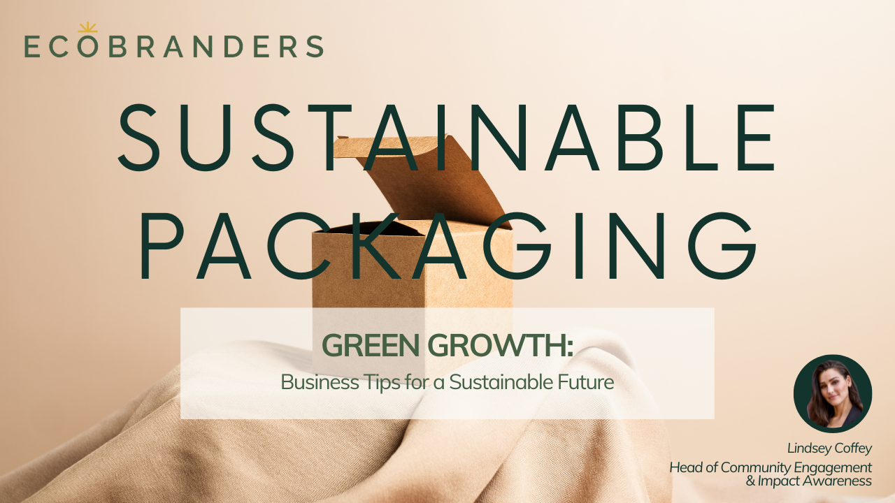 Sustainable merchandise does NOT always come in the most sustainable packaging.