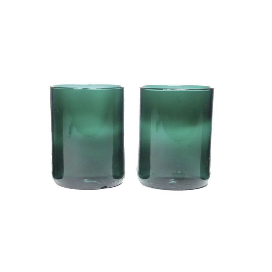 Customizable Recycled Refresh Glass 12 oz Drinking Glass - 2 Pack