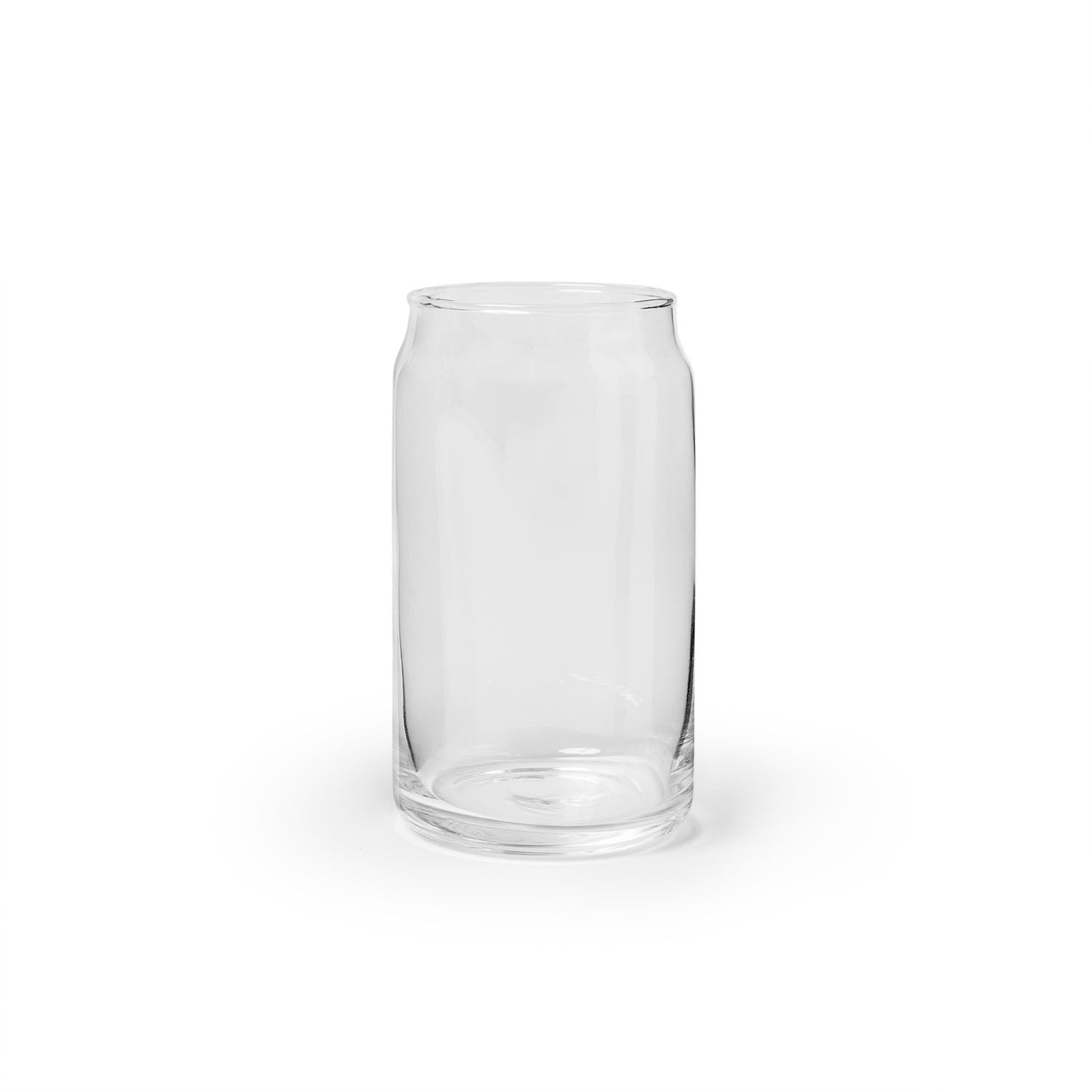 Customizable 16 oz Can-shaped Drinking Glass