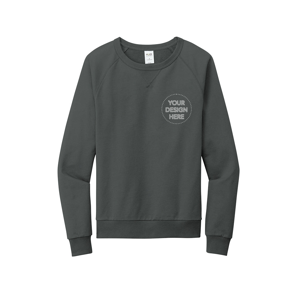 Allmade® Unisex Organic French Terry Crewneck Sweatshirt i dark gray.