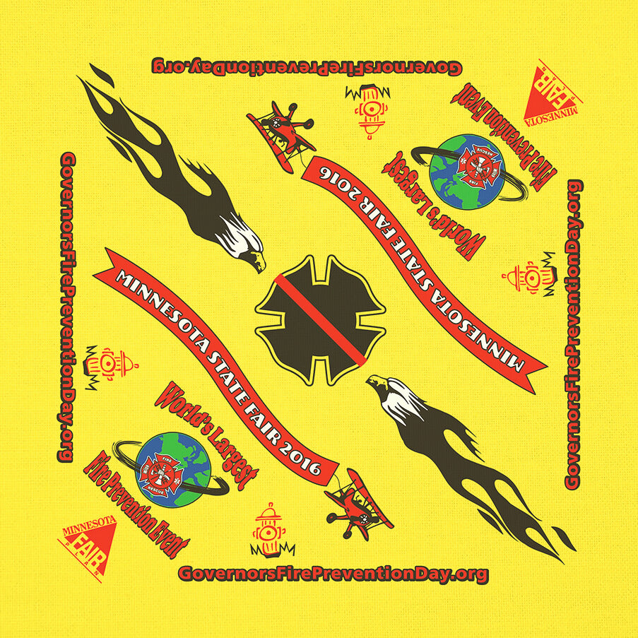 Customizable 22x22 Inch Cotton Bandanna - Made in USA22" x 22" Cotton Bandanna - Made in USA