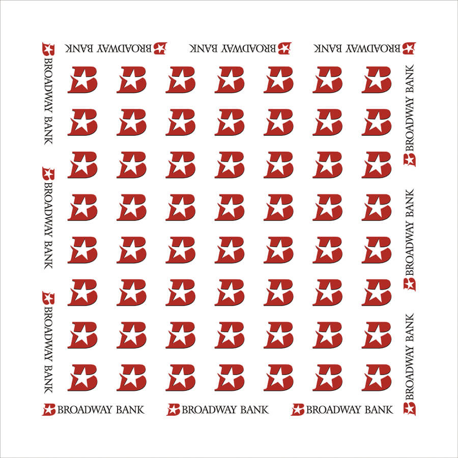 Customizable 22x22 Inch Cotton Bandanna - Made in USA22" x 22" Cotton Bandanna - Made in USA