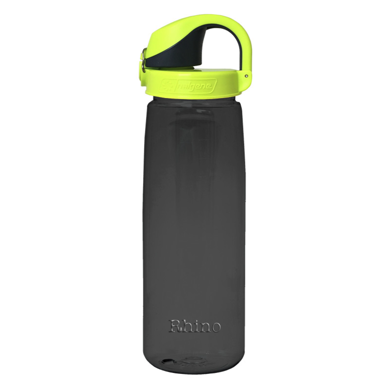 Customizable 24 ounce Nalgene Sustain On-the-Fly bottle in Rhino.