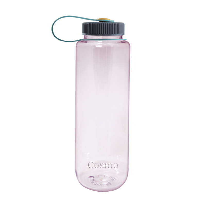 Customizable 48 ounce wide-mouth Nalgene Sustain bottle in Cosmo.