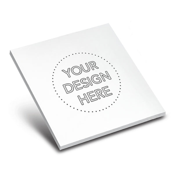 4x4 25-Sheet Sticky Notepad - 100% Recycled Paper