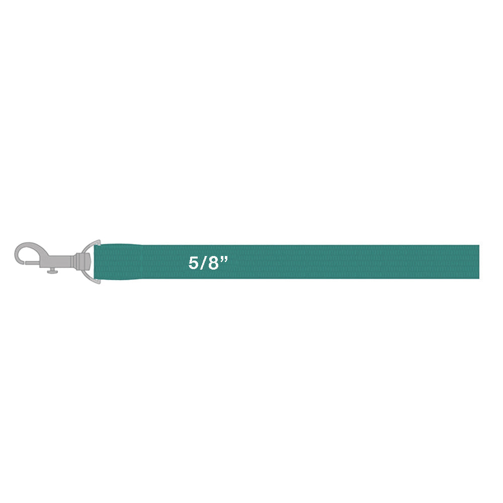5/8" Recycled Poly (rPET) Lanyard - Made in USA