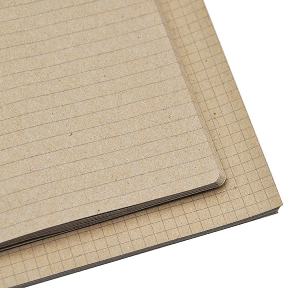 5x7 All-Kraft Spiral Notebook - Recycled Materials - Made in USA