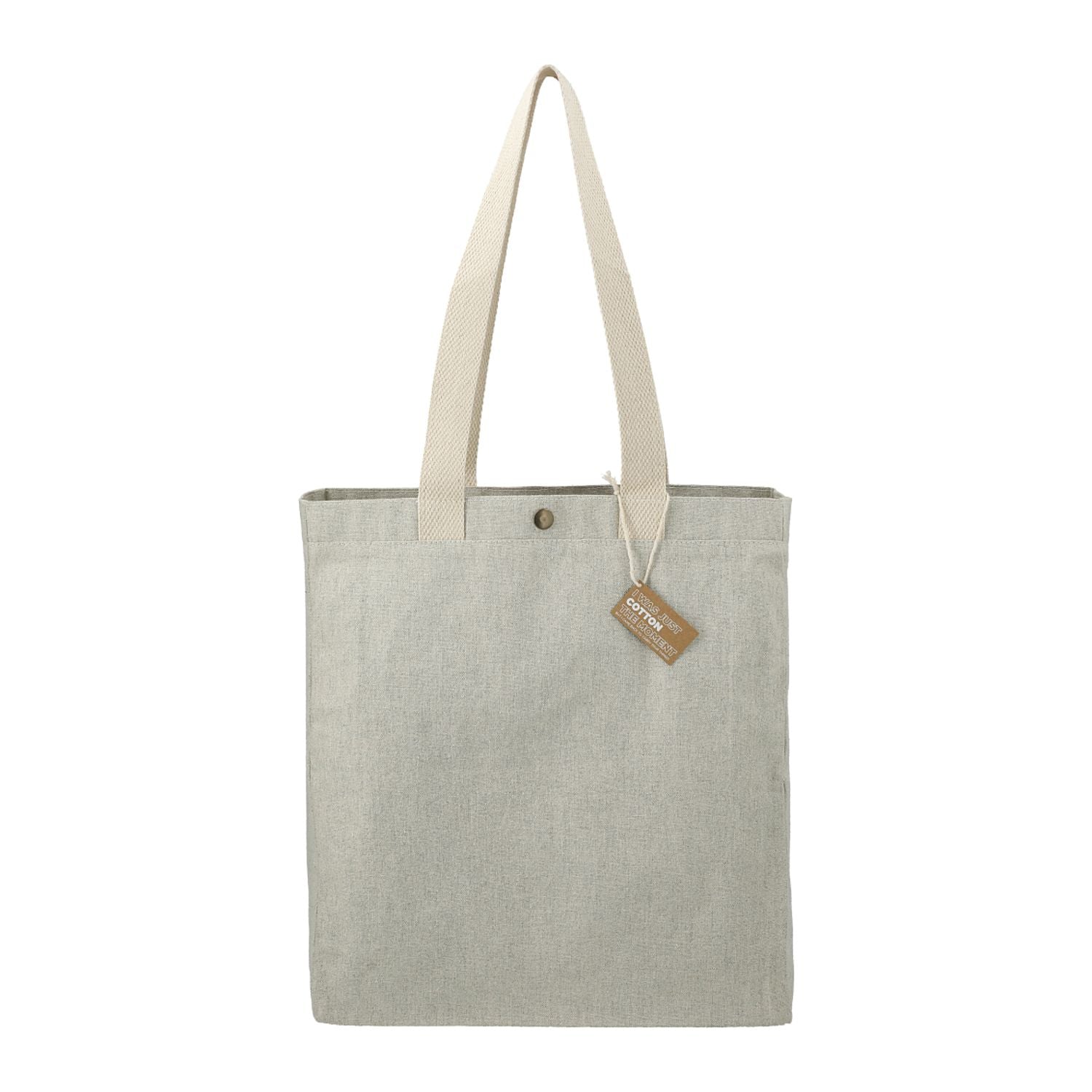 Repose 100% Recycled Cotton Box Tote with Snap