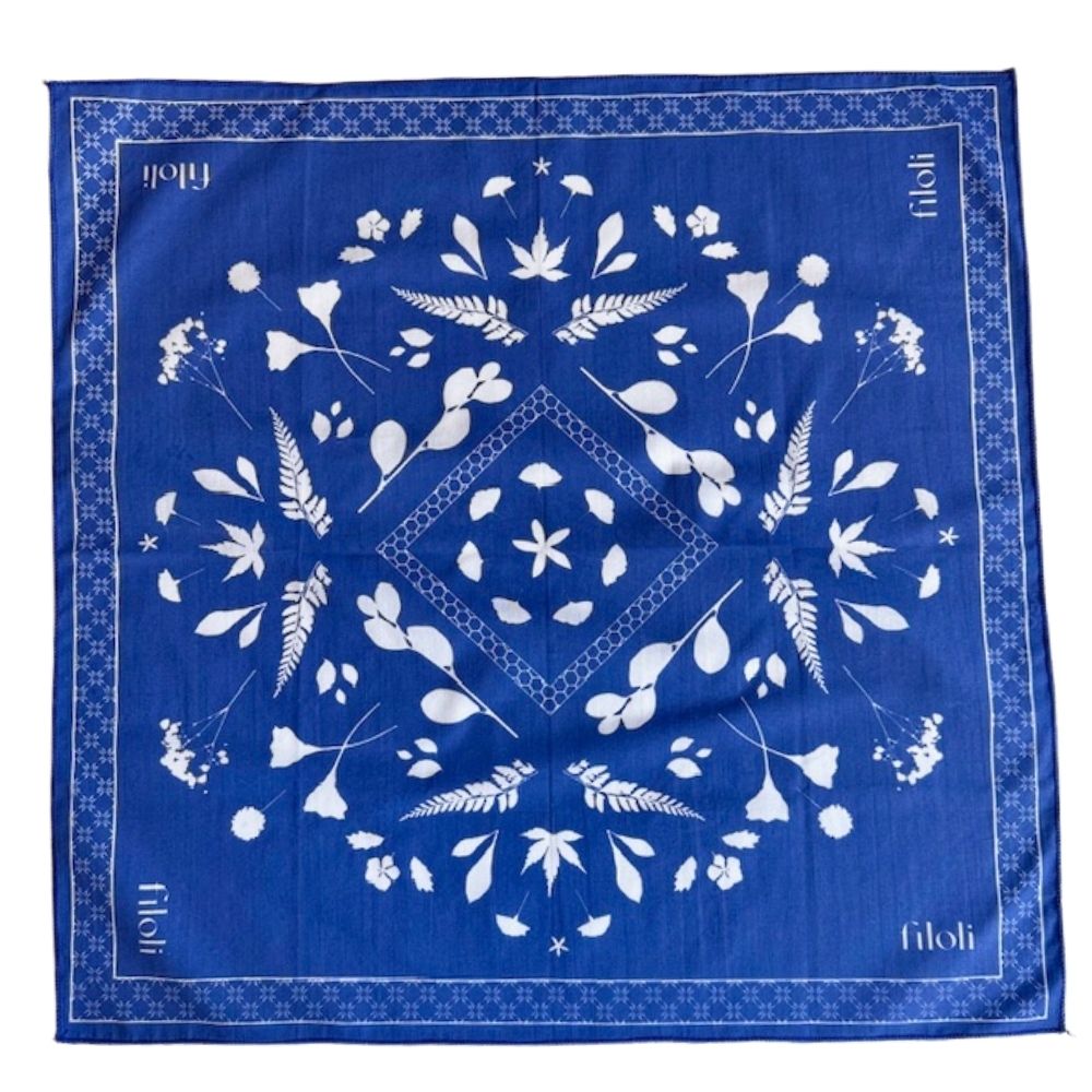 Cotton Bandanna - Edge to Edge Print - Made in USA