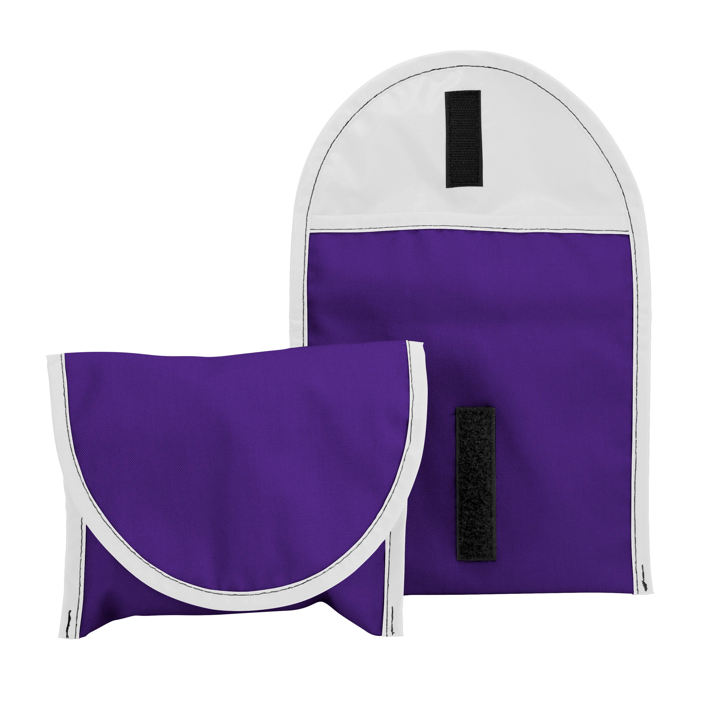 Recycled Snak-A-Lope™ Bag in purple and white.