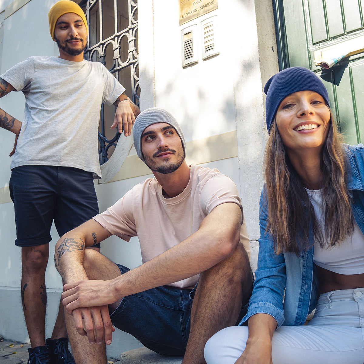 Customizable Atlantis Headwear Organic Cotton Yala Beanie