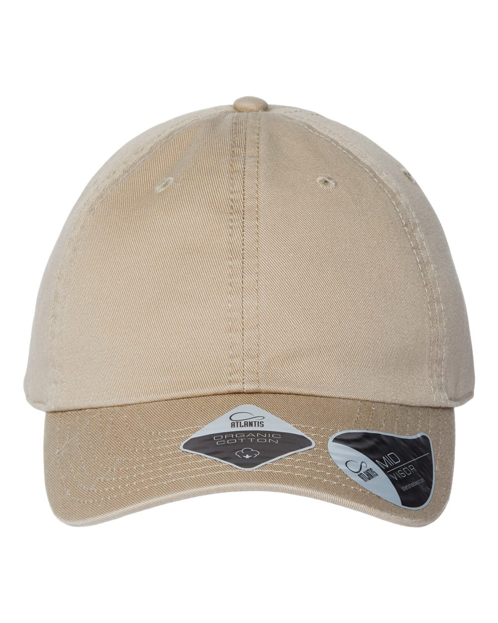 Customizable Atlantis Headwear Organic Cotton Fraser Hat in  khaki