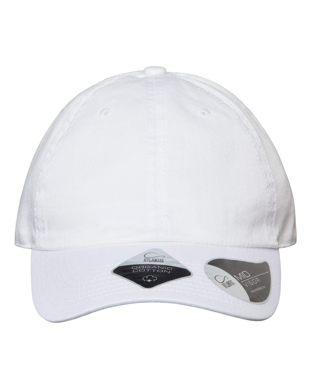 Customizable Atlantis Headwear Organic Cotton Fraser Hat in  white