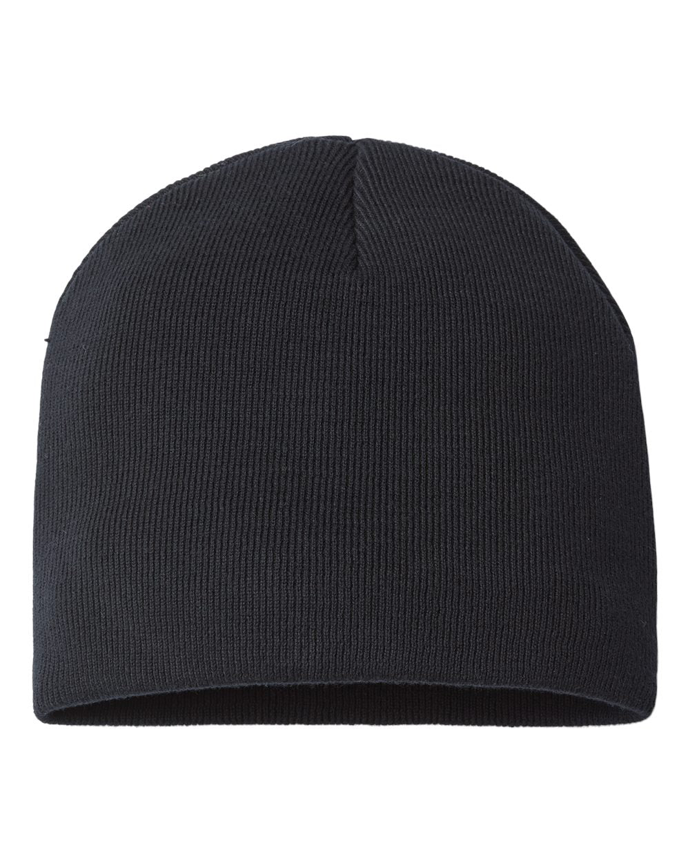 Customizable Atlantis Headwear Organic Cotton Yala Beanie in black