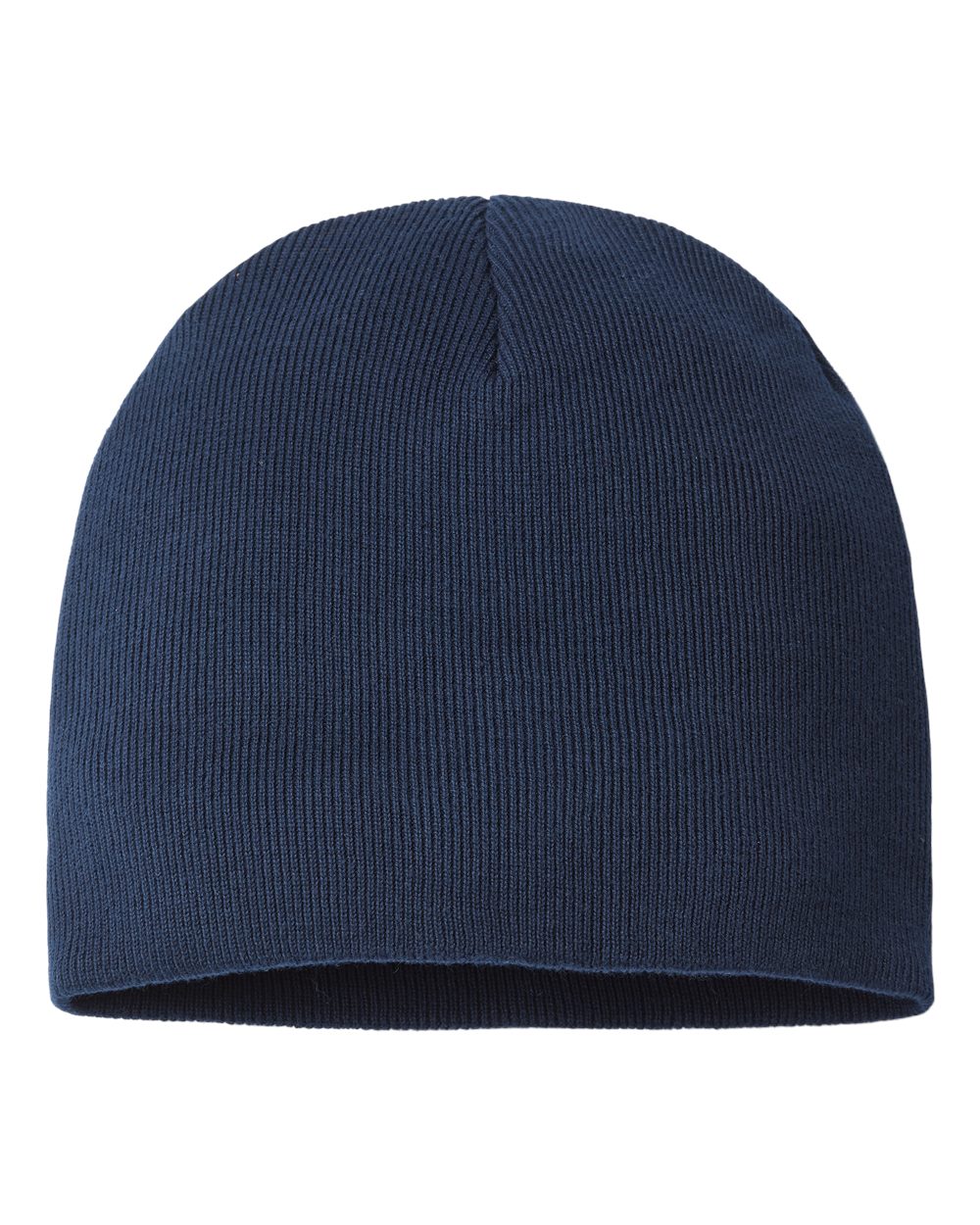 Customizable Atlantis Headwear Organic Cotton Yala Beanie in navy