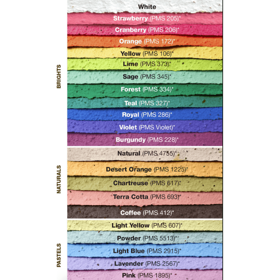 Customizable Bookmark with Seeded Paper Shape - Made in the USA