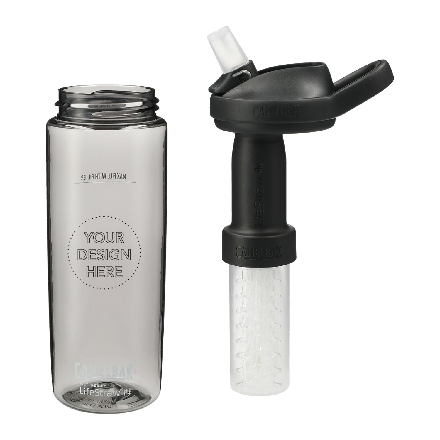 Camelbak Lifestraw Filtre échange D'ions – Bouteille Filtrante Chlore, Plomb, Pesticides, Pour Randonnée