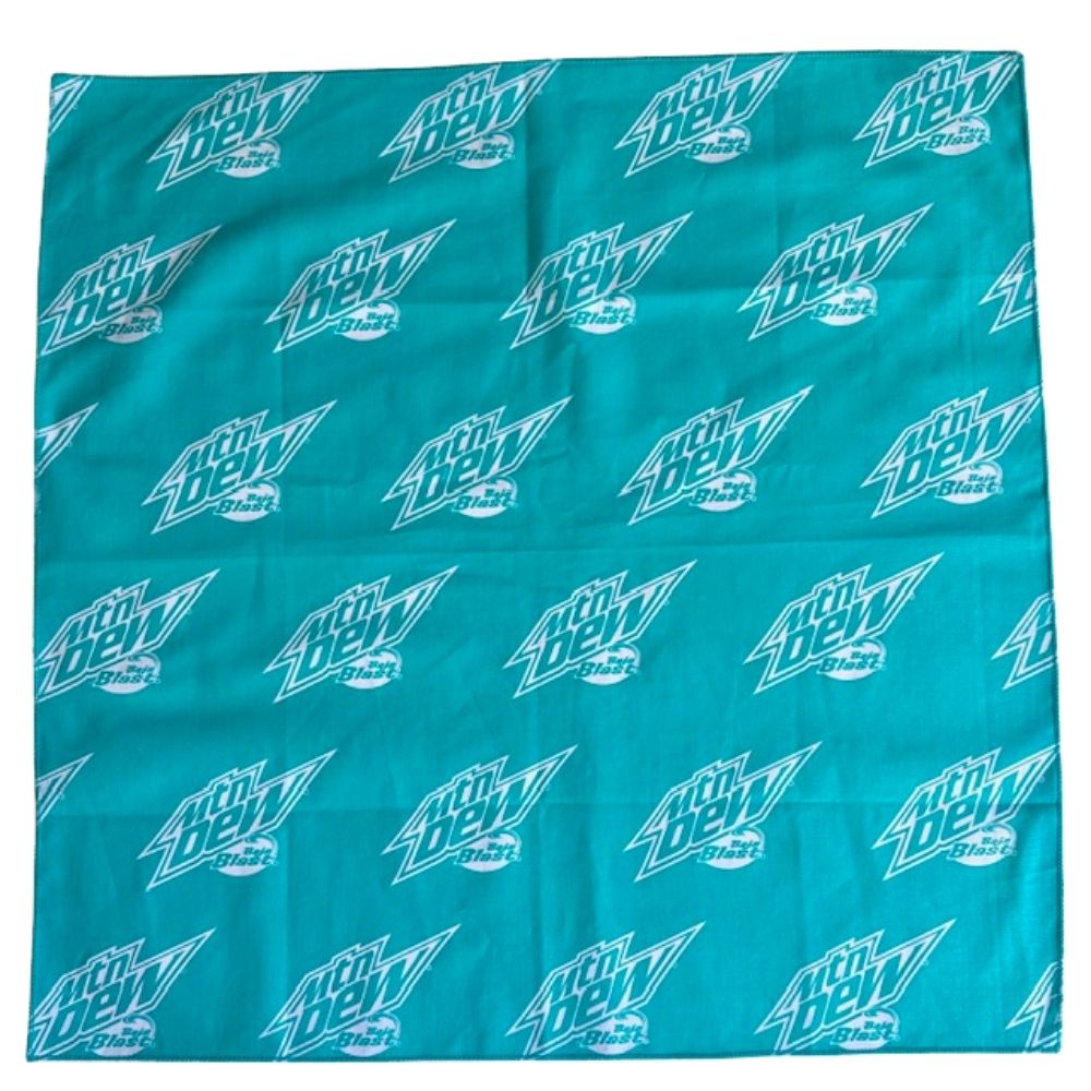 Cotton Bandanna - Edge to Edge Print - Made in USA