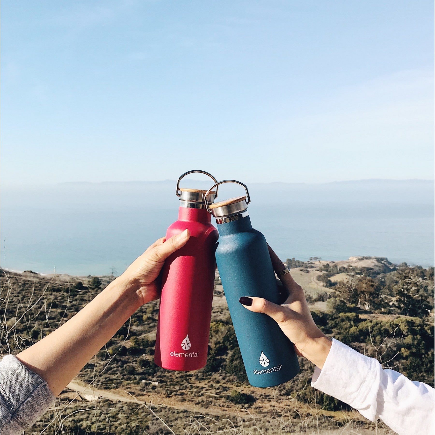 Customizable Elemental® 25 oz Stainless Steel Insulated Bottle