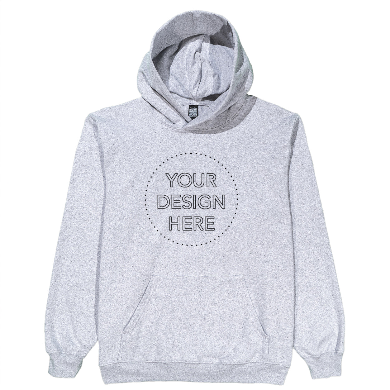 Customizable Everywhere Apparel Recycled Cotton Hoodie