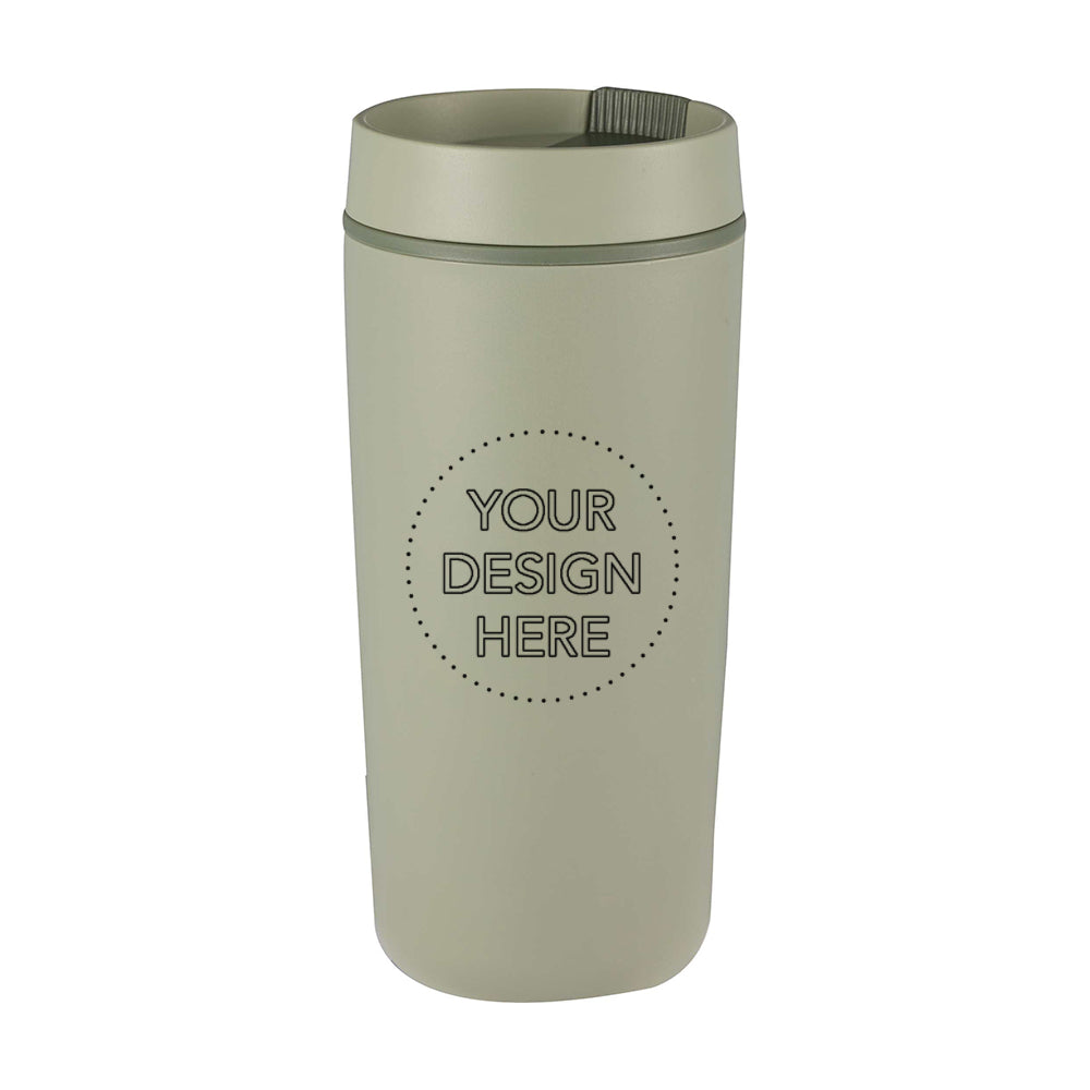 Grande 16oz Recycled Tumbler in green.