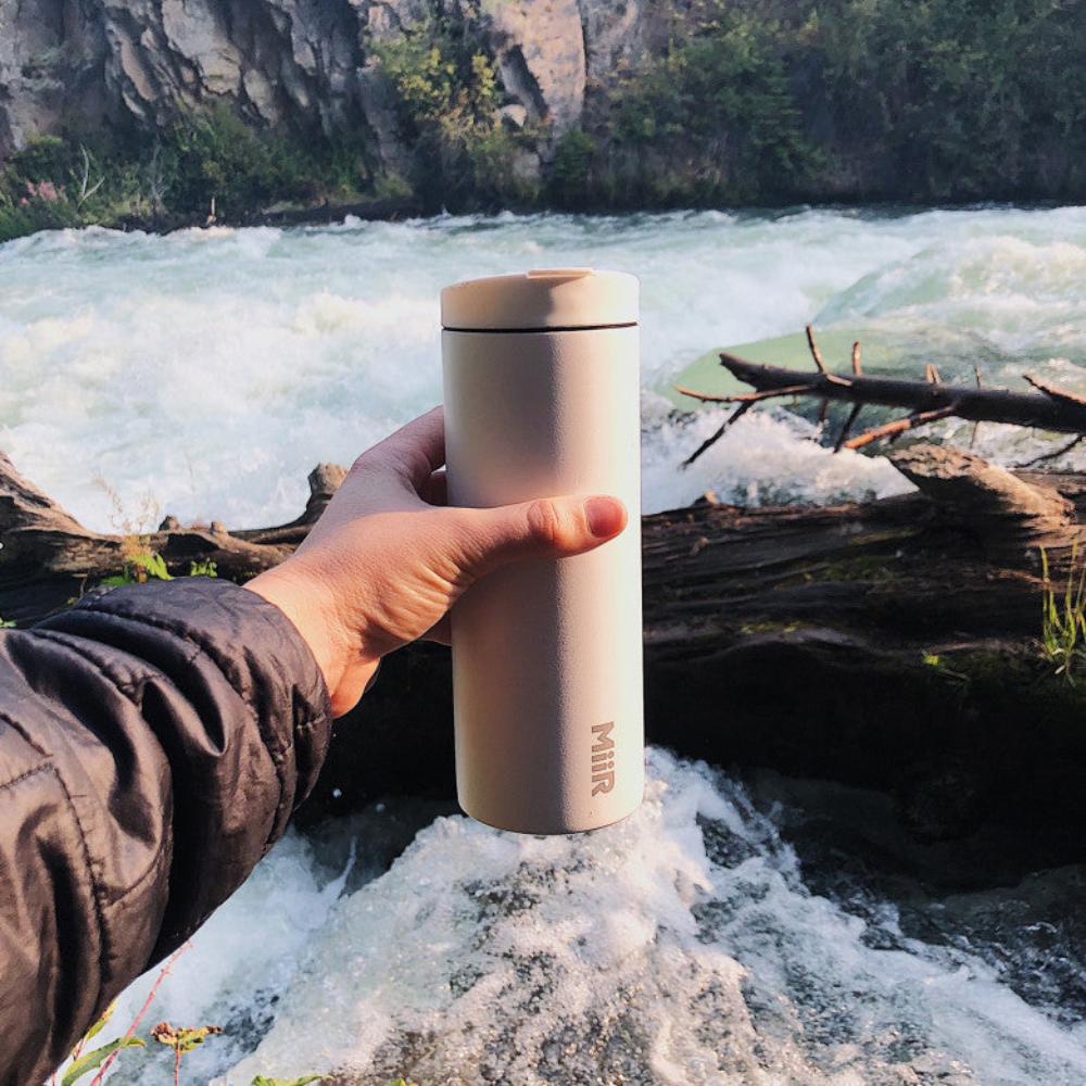 MiiR® 16 oz Stainless Steel Insulated Flip Travel Tumbler