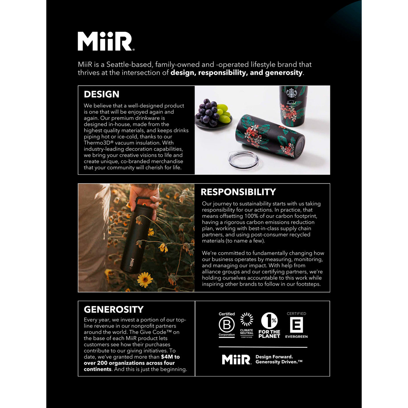 Customizable Miir® 12 oz Insulated Tumbler