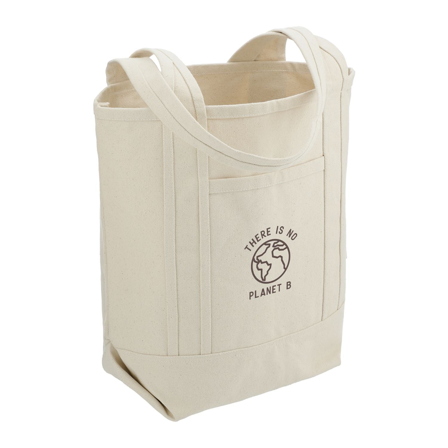 Customizable Organic Cotton Boat Tote