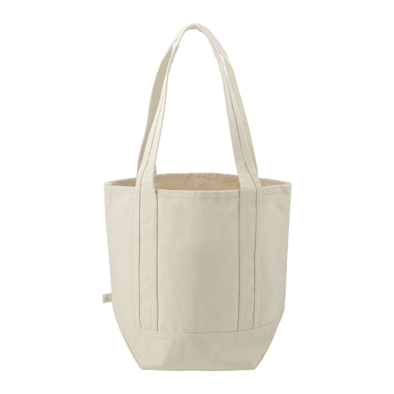 Customizable Organic Cotton Boat Tote
