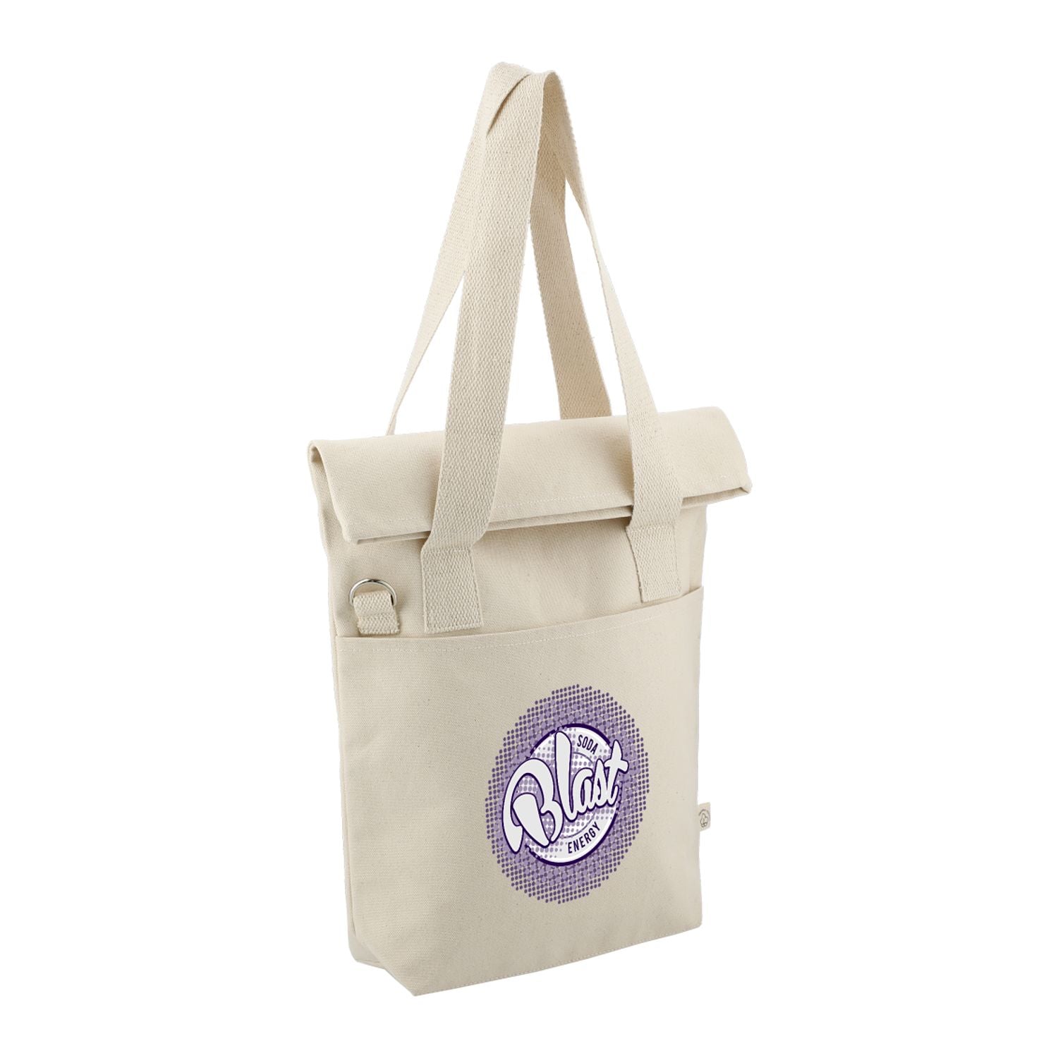 Customizable Organic Cotton Commuter Tote