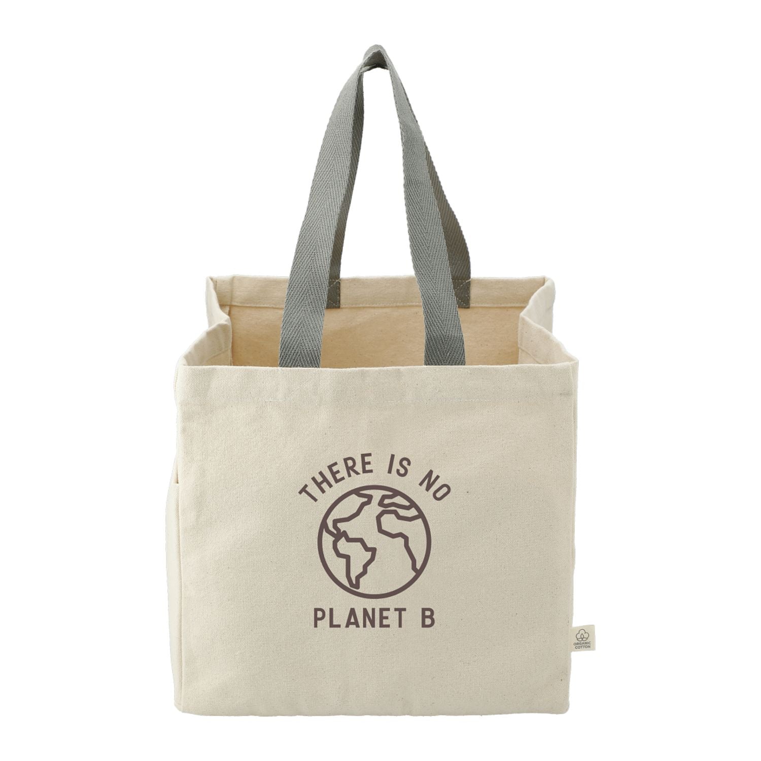 Customizable Organic Cotton Shopper Tote