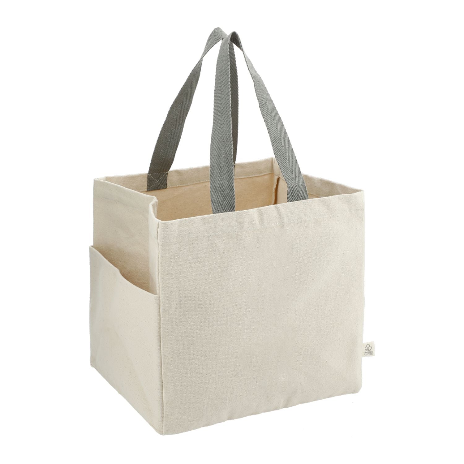 Customizable Organic Cotton Shopper Tote