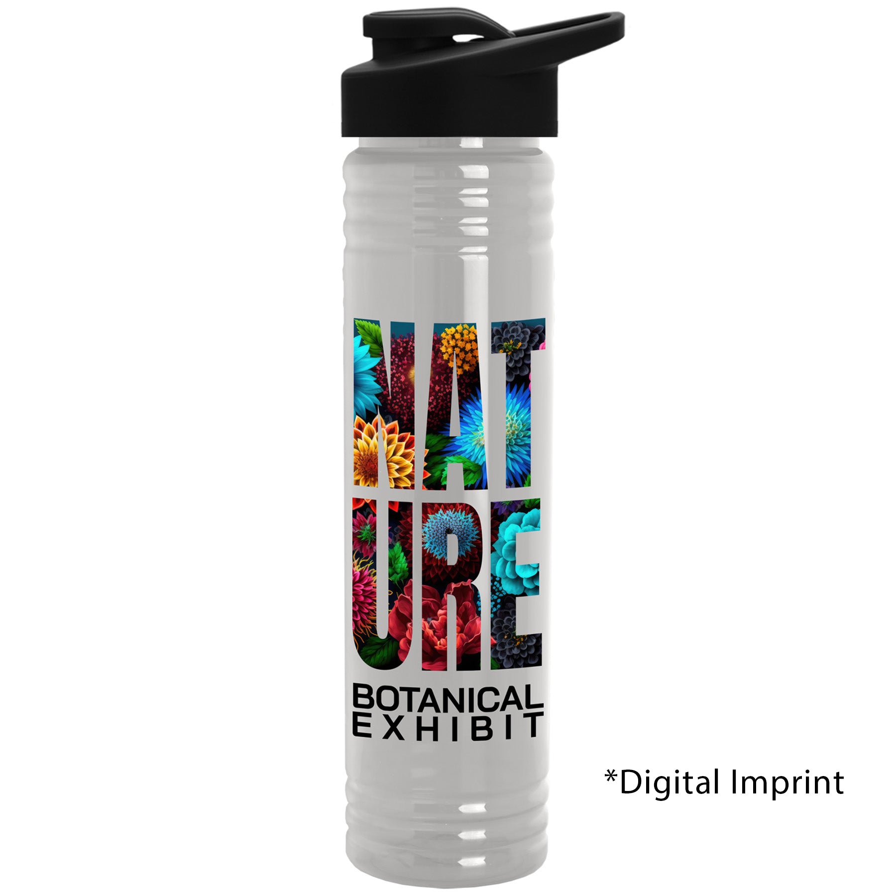 Tritan™ ReNew 32 oz. Adventure Bottle with Drink-thru Lid, clear.