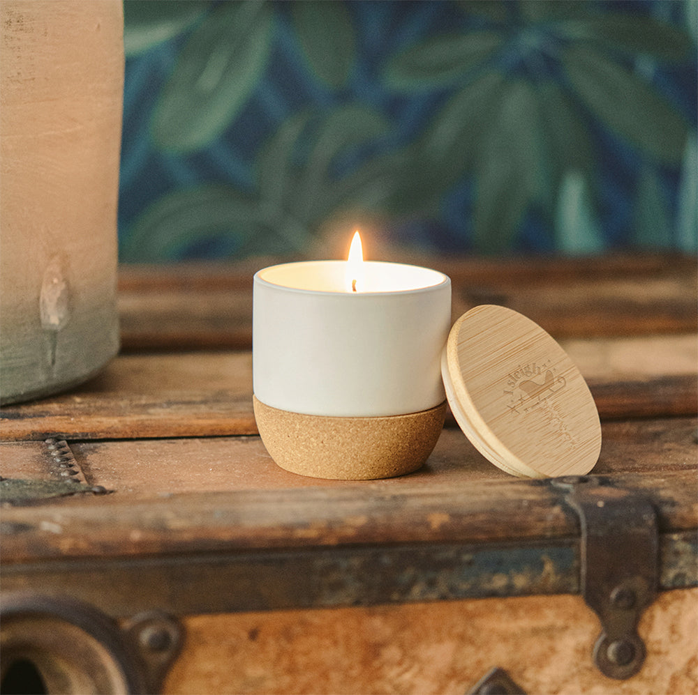 Santal Soy Wax Candle - Vanilla Scent