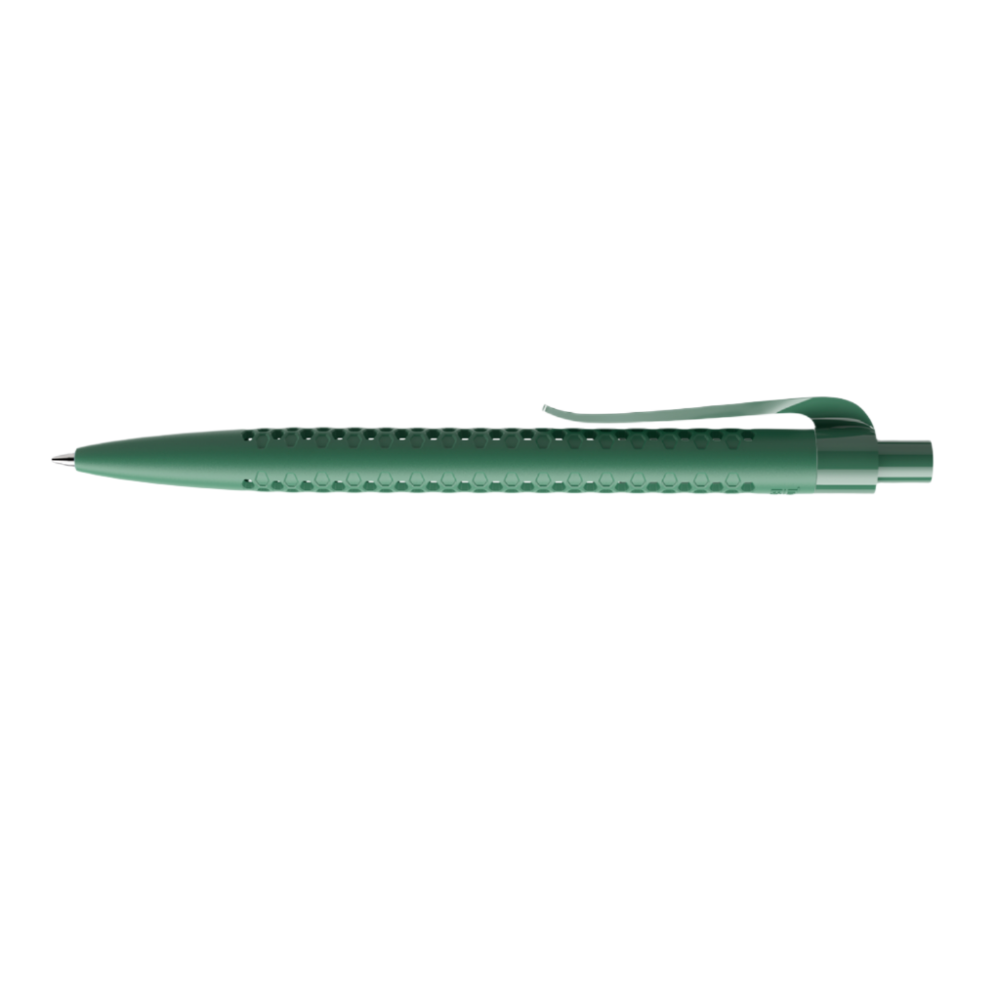 Customizable prodir qs40 biodegradable pen in night green.