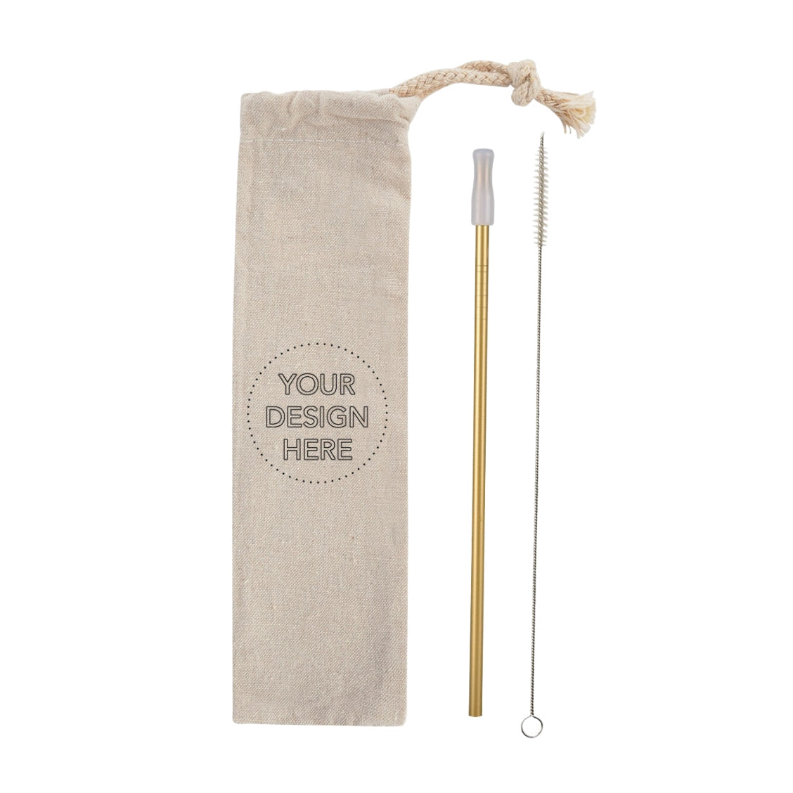 Stainless Steel Colorful Straw Kit