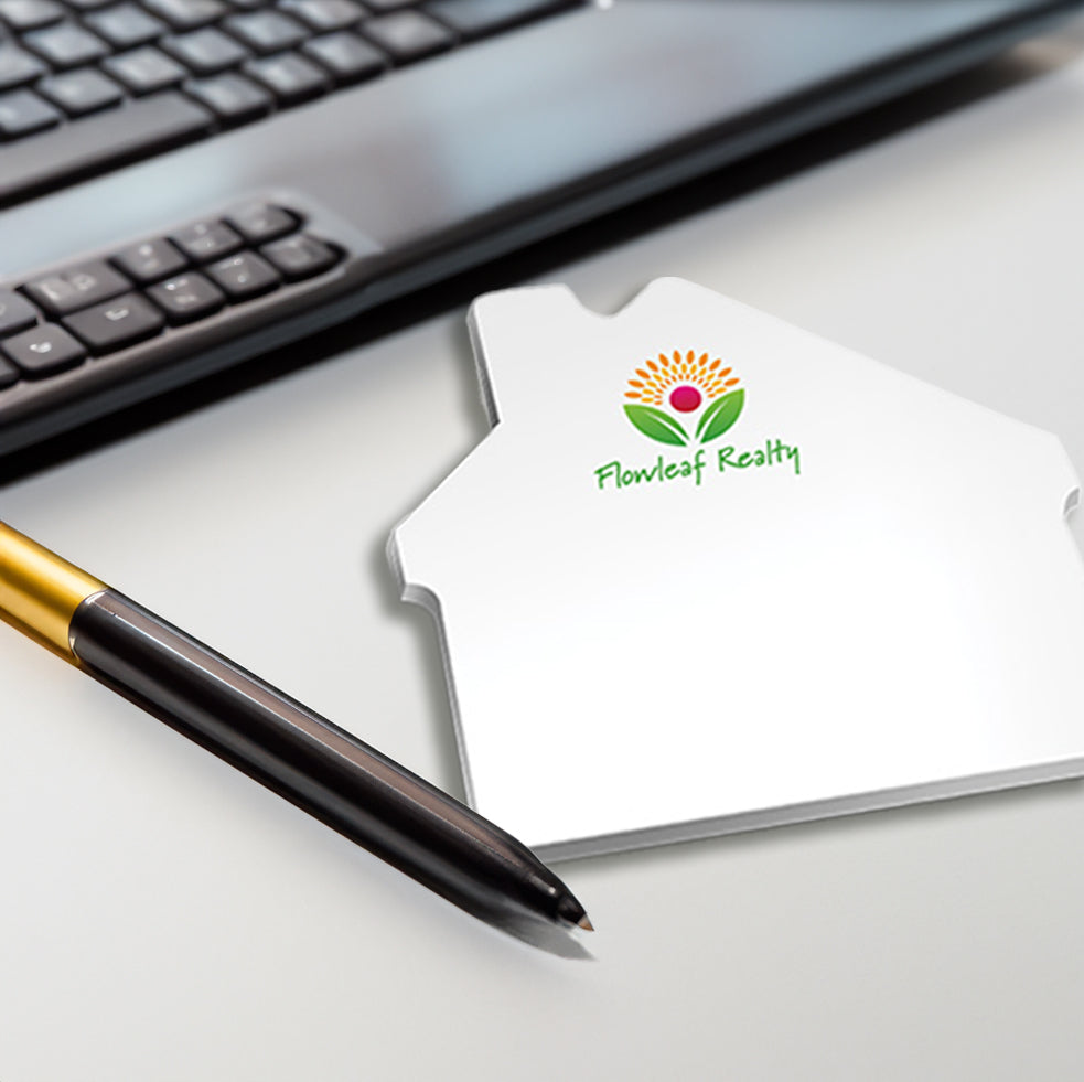 Customizable Sticky Notes - Stock Shapes - Under 4x6 Inches