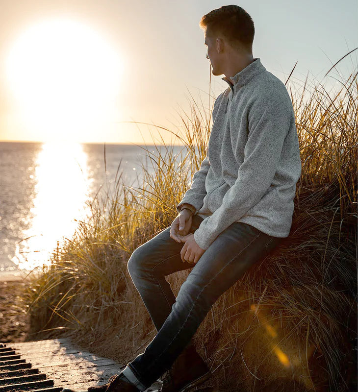 Customizable Storm Creek® Men's Overachiever Sweaterfleece Jacket