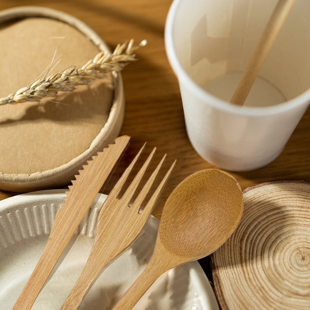 Reusable Eco-Friendly Bamboo Utensil Set