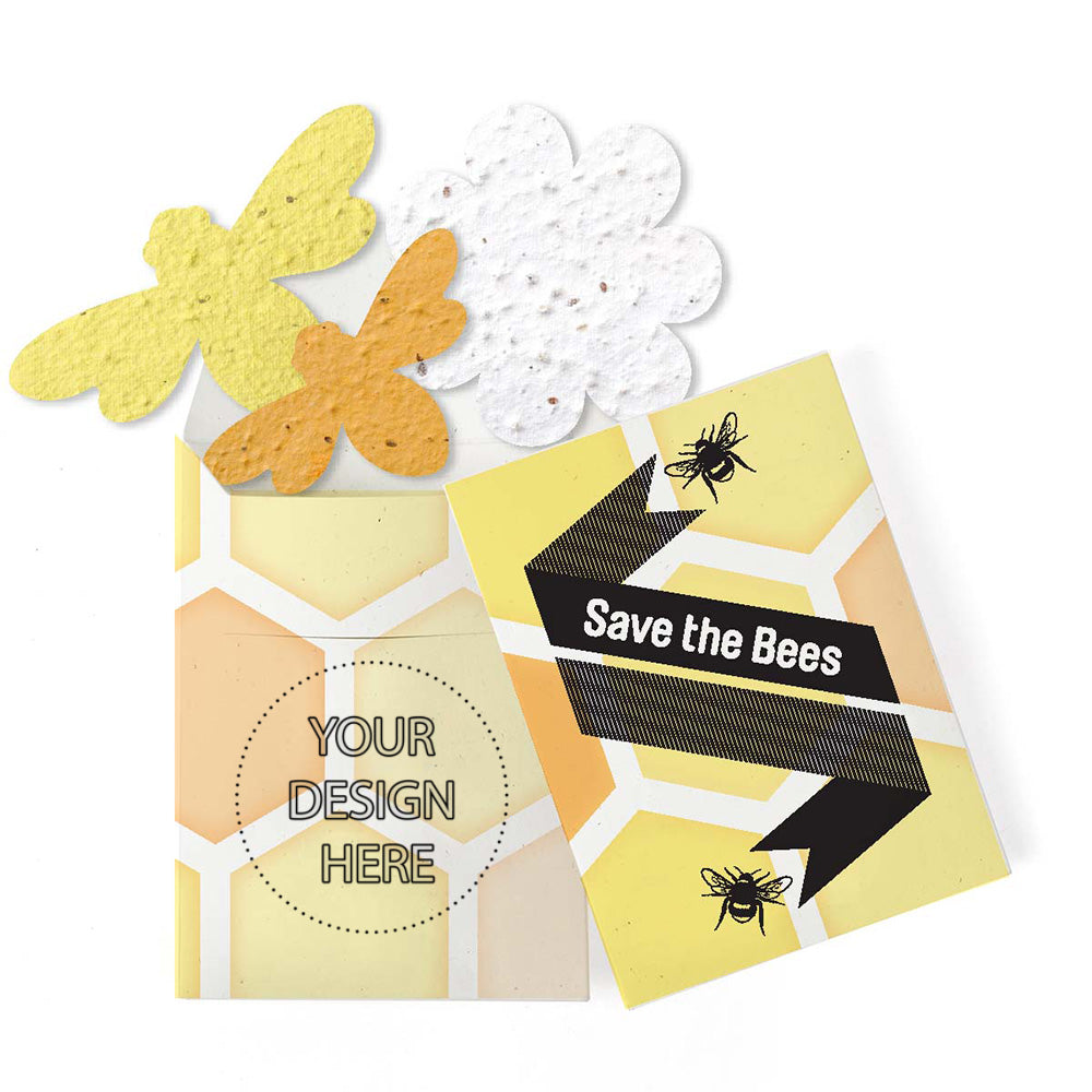 Pocket Garden Seed Paper - Bee Pollinator