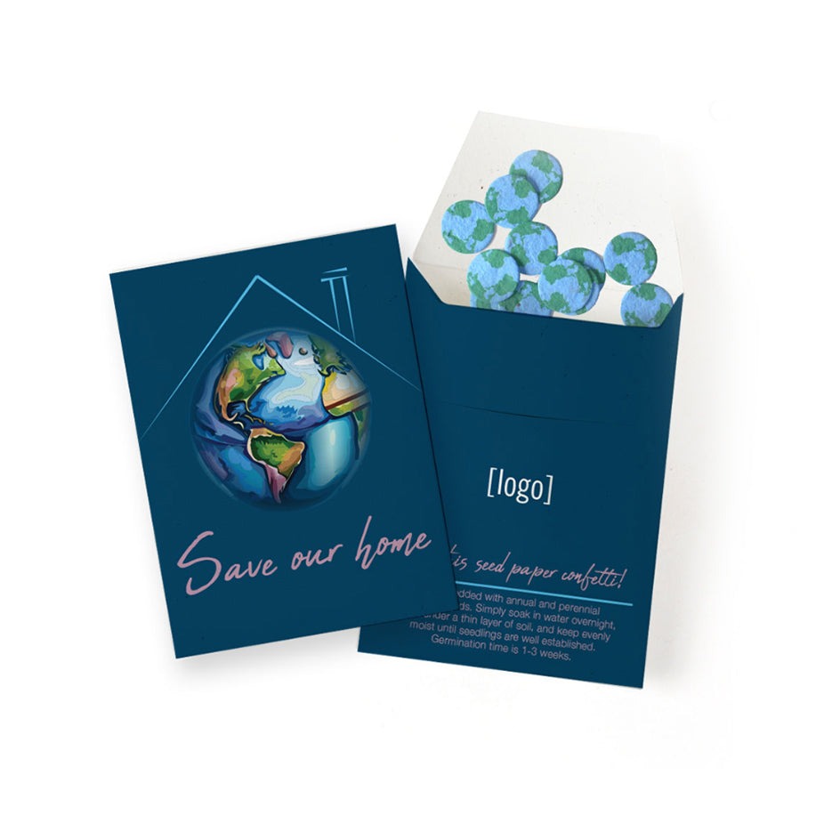 Confetti Pocket Garden Seed Paper - Holiday Celebrations