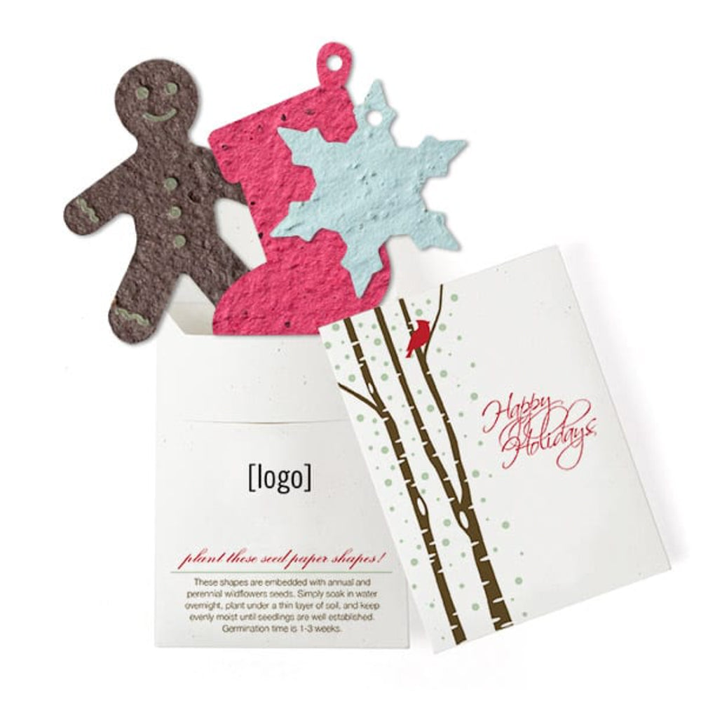 PGKR-HEW-APocket Garden Seed Paper - Holiday Celebrations, happy holidays!