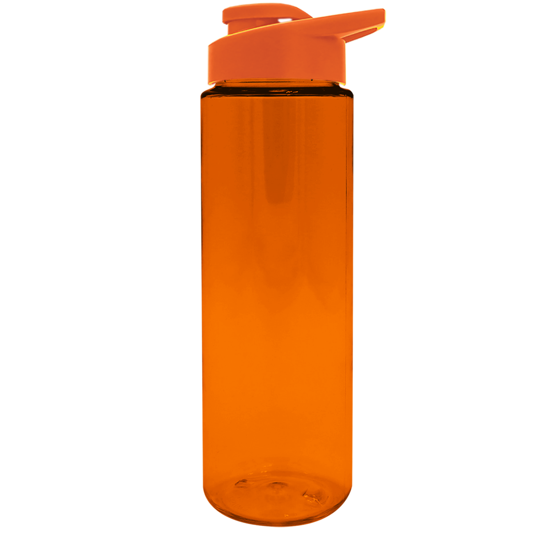 The Freedom Bottle - 28 oz. Tritan Renew bottle with Drink Through Lid in orange.