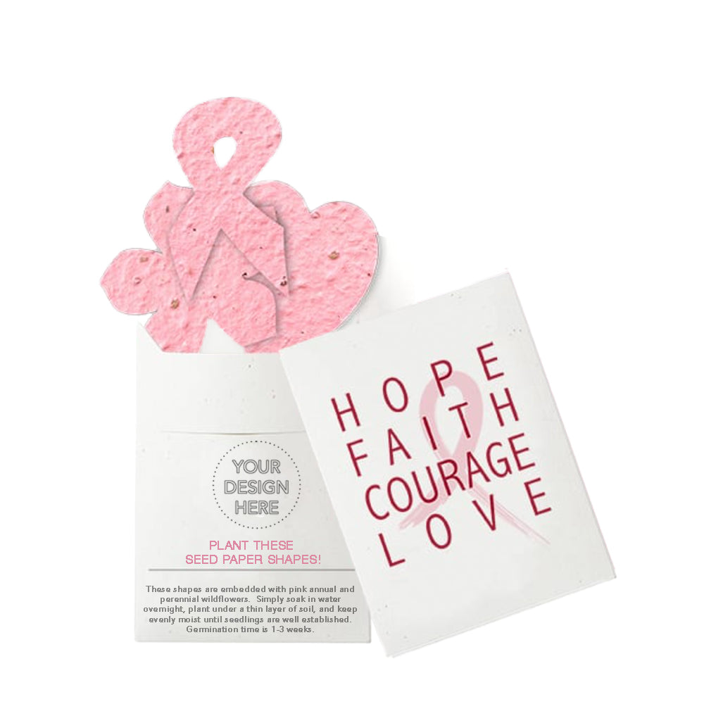 Pocket Garden Cardstock - Breast Cancer Awareness