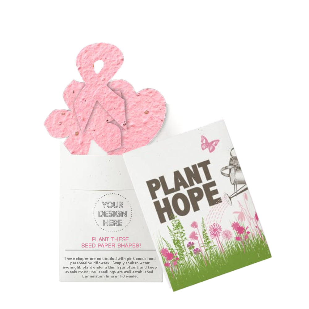 Pocket Garden Cardstock - Breast Cancer Awareness