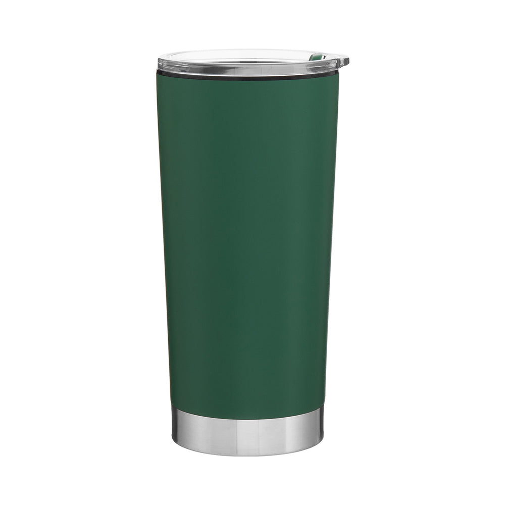 Customized h2go® 20 oz Fargo Recycled Stainless Steel Tumbler in green.