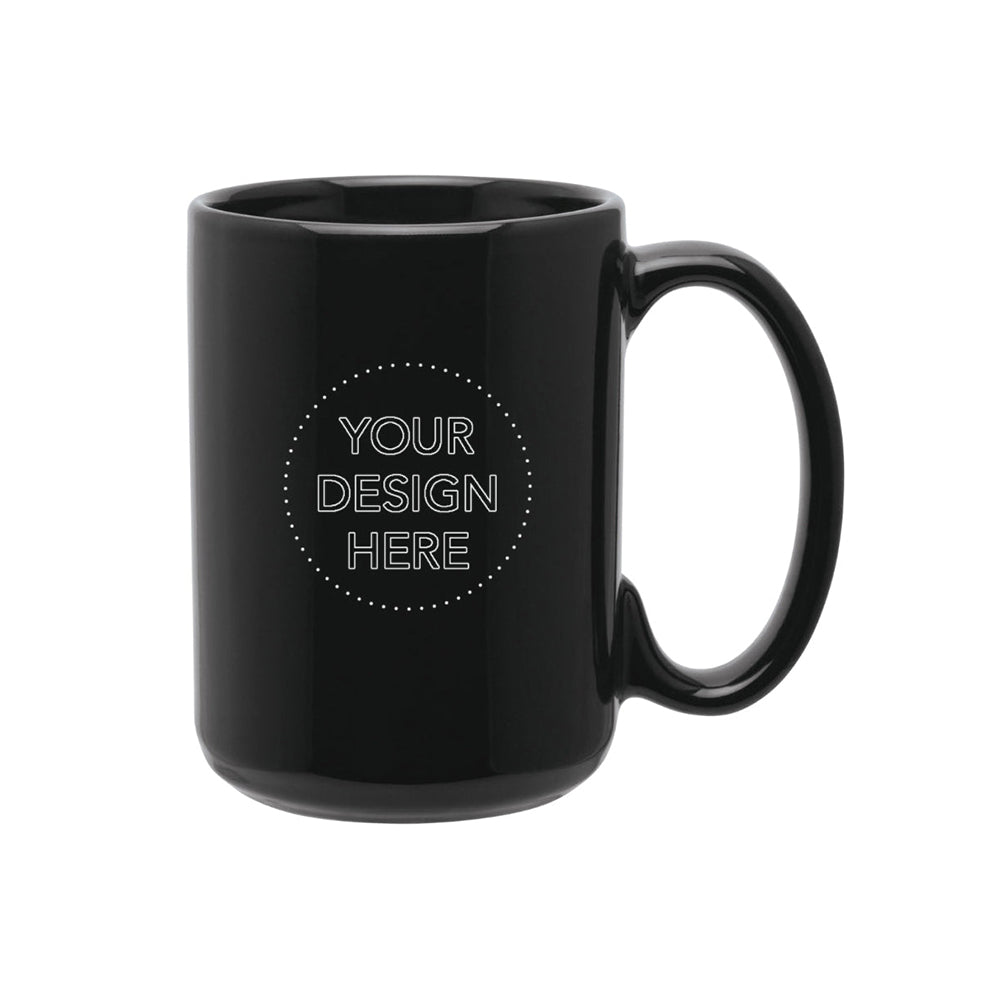 White Glossy Mug, 15 oz
