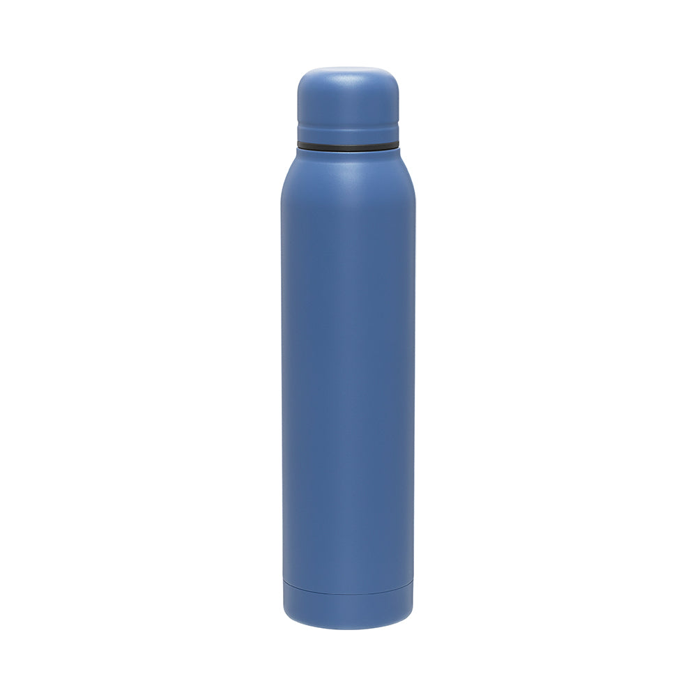 17 oz Insulated Stainless Steel Silo Bottle in navy.