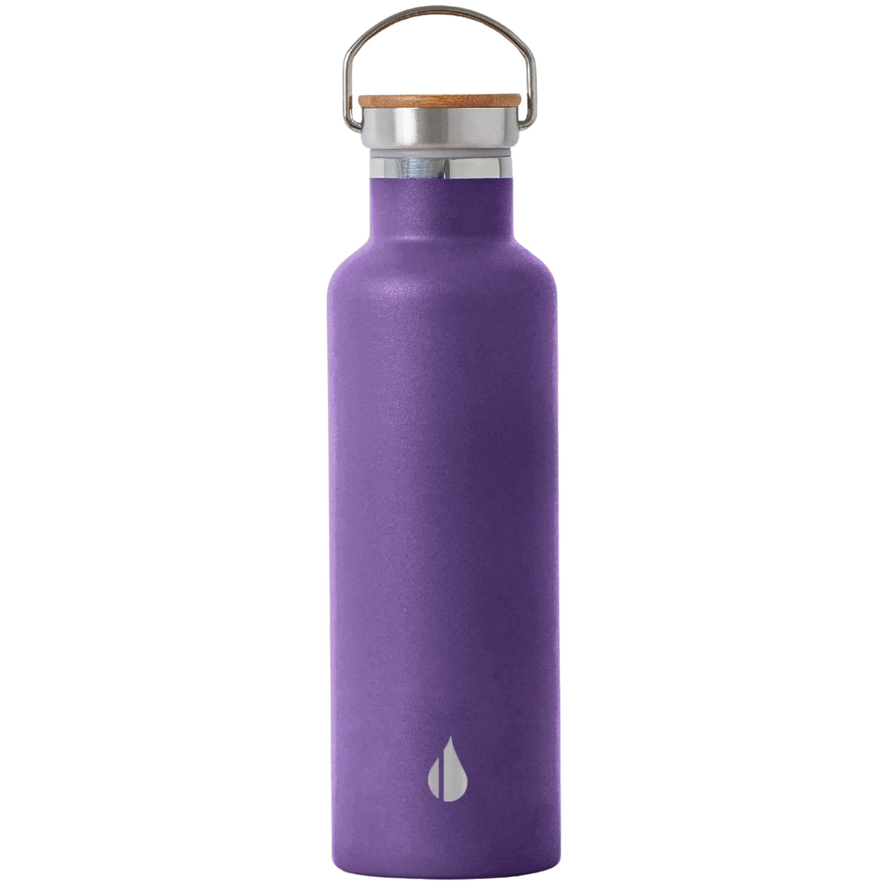 Customizable Elemental® 25 oz Stainless Steel Insulated Bottle in purple