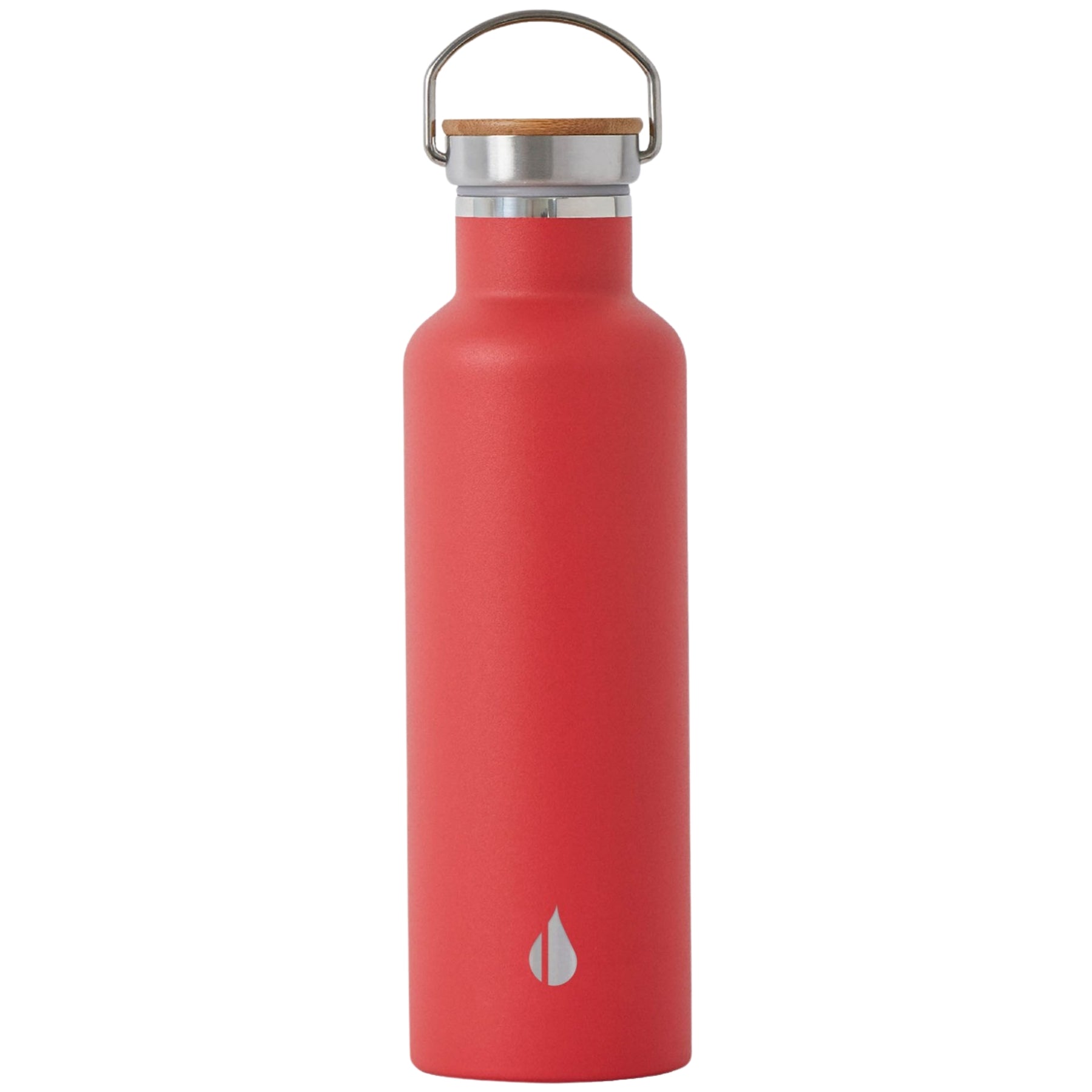 Customizable Elemental® 25 oz Stainless Steel Insulated Bottle in red